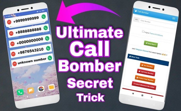 www. call bomber.in