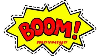 boom message