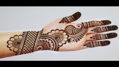 mehndi design easy