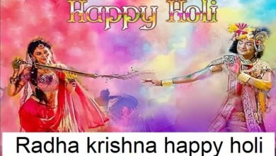 radha krishna happy holi